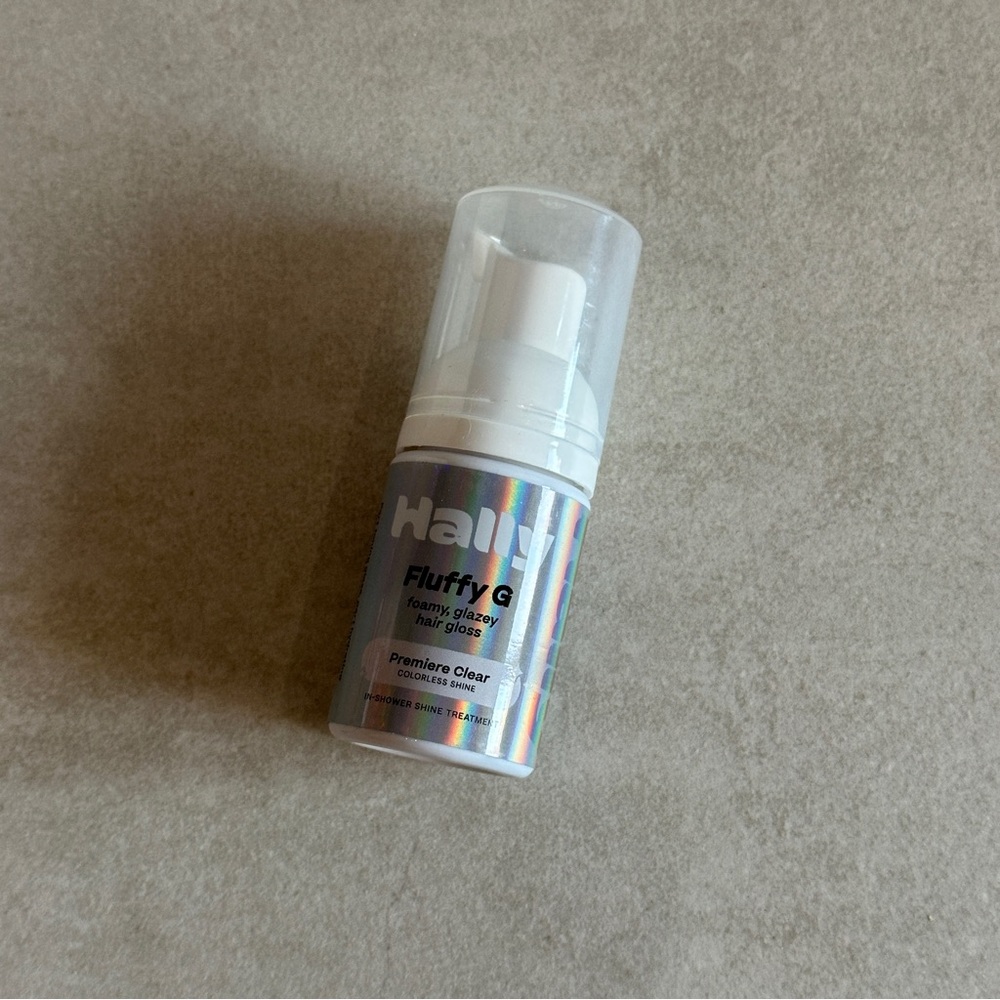 Hally Fluffy G Foamy Glazey Hair Gloss - Premiere Clear